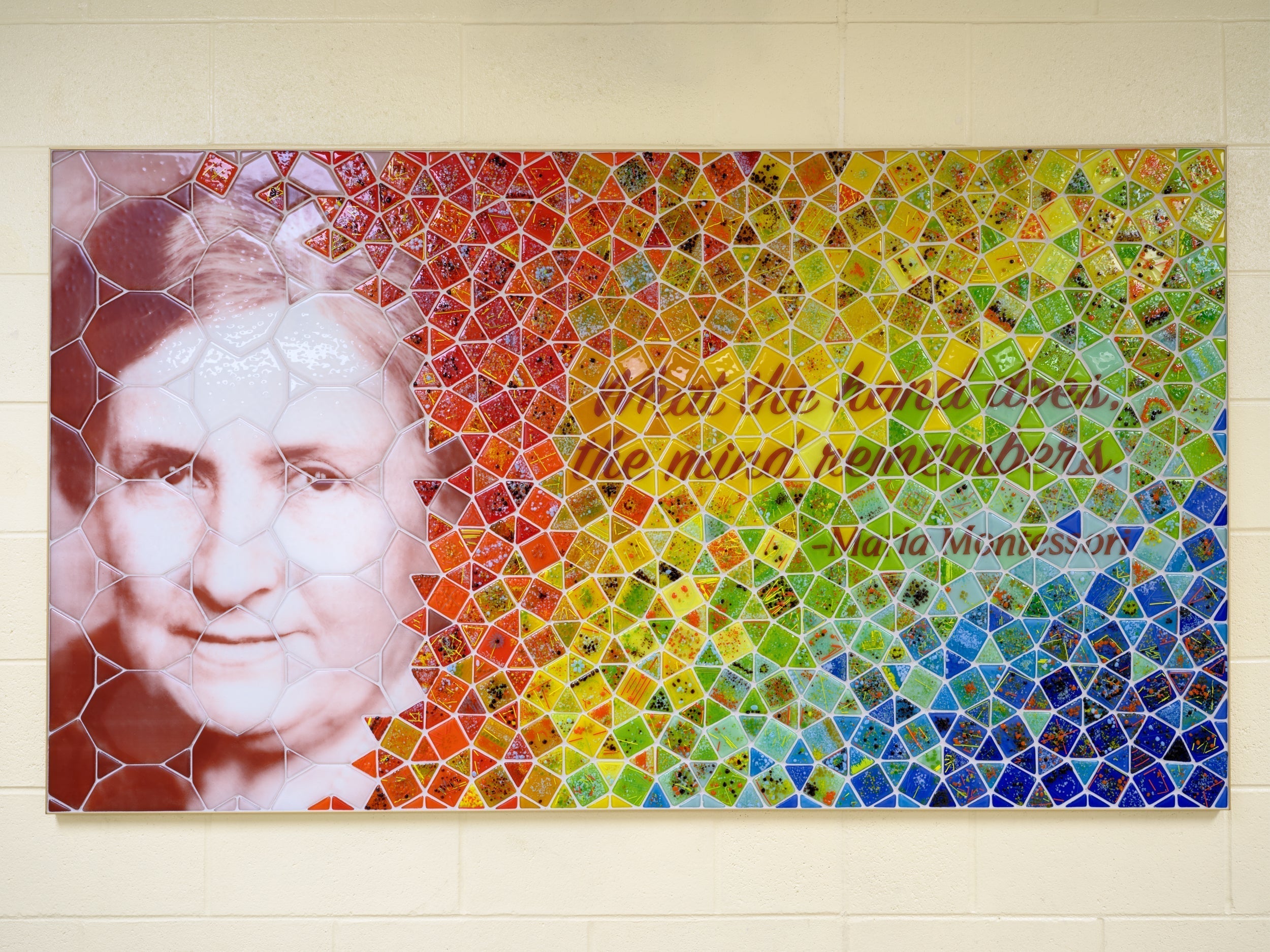Maria Montessori Mural